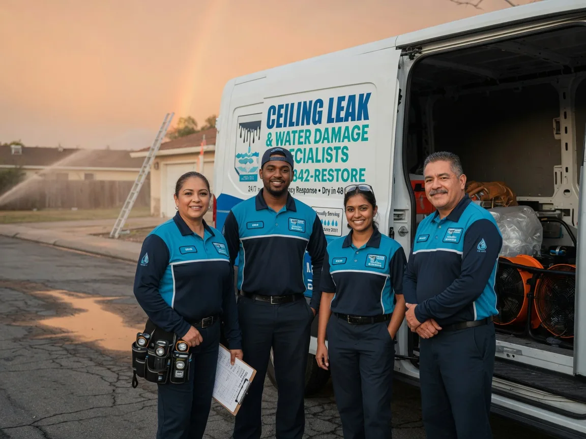 Ceiling Leak Cleanup company in Manor, TX